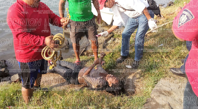 Cadáver de mujer flotaba en el río de Tuxpan Cadáver de mujer flotaba en el río de Tuxpan