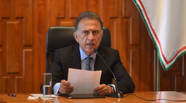 Recupera Gobierno del Estado 1,200 mdp Envía Yunes nueva iniciativa de reestructuración de deuda pública