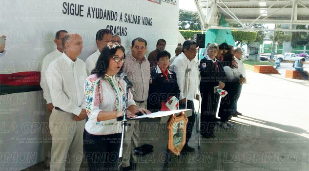 Exhortan a la ciudadanía a apoyar a la Cruz Roja
