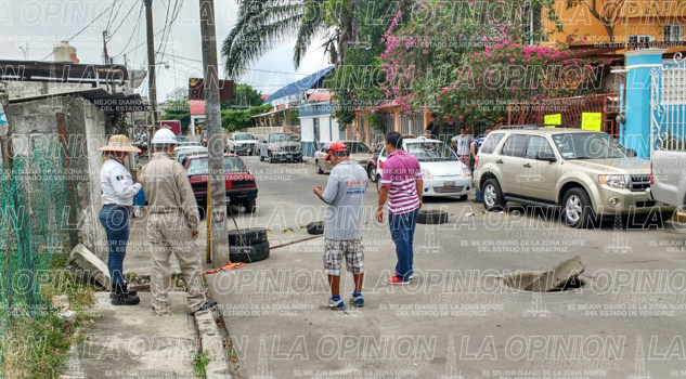 Fuga de aceite en drenajes Fuga de aceite en drenajes