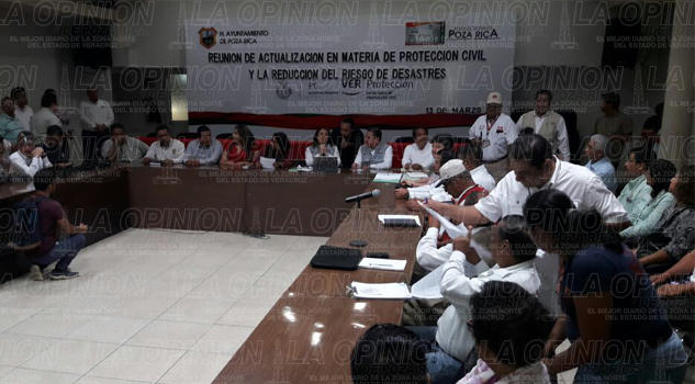 Actualiza la Secretaría de Protección Civil a directores de la zona norte Secretaria de Protección Civil actualiza a directores de la zona norte