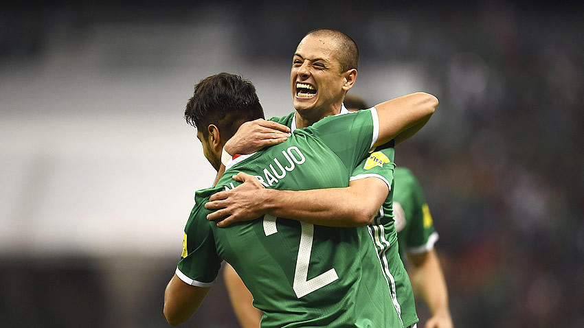Festejo al doble... el Tri es líder del Hexagonal y CH14 igualó a Borgetti