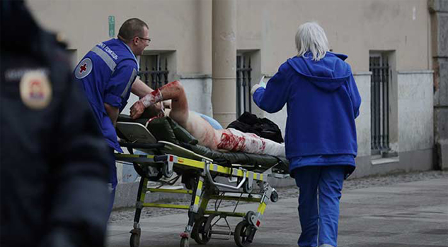 10 muertos por explosión en metro de San Petersburgo 10 muertos por explosión en metro de San Petersburgo