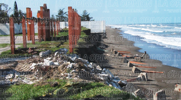 Aumenta riesgo de inundación en Tecolutla por efectos del cambio climático Aumenta riesgo de inundación en Tecolutla por efectos del cambio climático