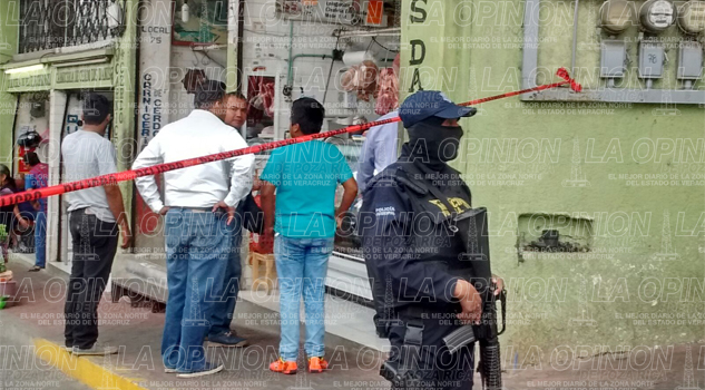 Balean a dueño de una carnicería en Papantla Balean a dueño de una carnicería en Papantla
