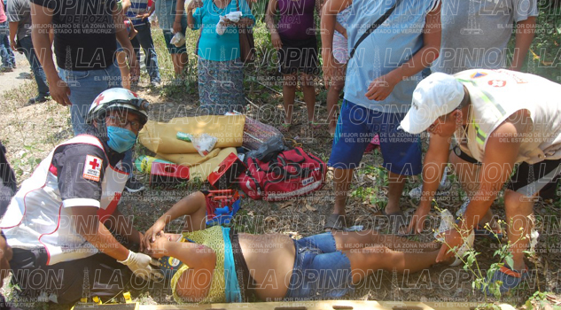 Brutal volcadura; 11 heridos Brutal volcadura; 11 heridos