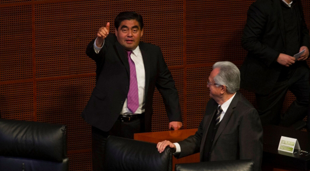 Confirma Miguel Barbosa su renuncia al PRD Confirma Miguel Barbosa su renuncia al PRD