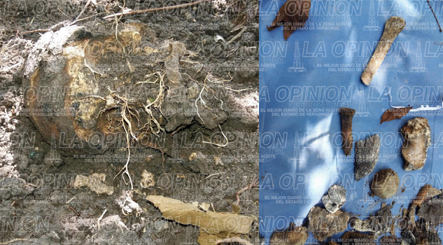HALLAN MÁS RESTOS EN FOSAS DE TIHUATLÁN