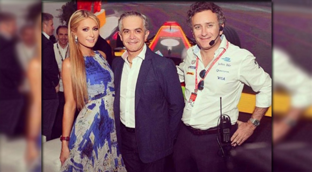 Paris Hilton comparte foto con Miguel Ángel Mancera Paris Hilton comparte foto con Miguel Ángel Mancera