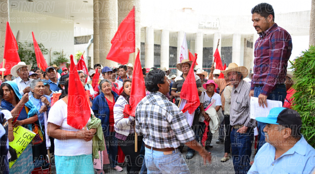 Amenazan productores con plantón en la Secretaría de Agricultura Amenazan productores con plantón en la Secretaría de Agricultura