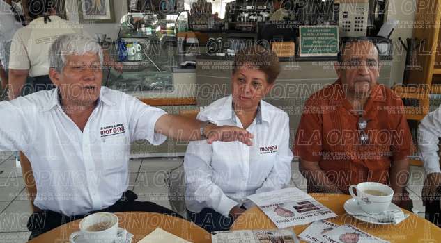 Candidatos de MORENA presentaron sus propuestas de trabajo Candidatos de MORENA presentaron sus propuestas de trabajo