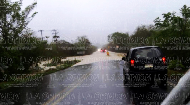 Caos por tromba en Cerro Azul Caos por tromba en Cerro Azul