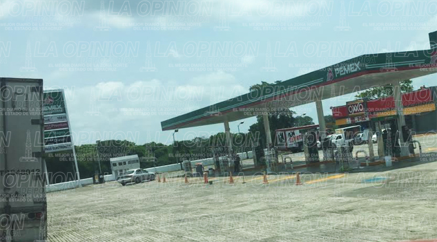 Desabasto de combustible en gasolineras de La Uno Desabasto de combustible en gasolineras de La Uno