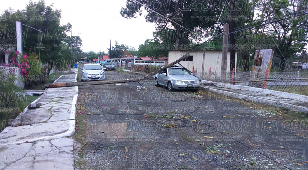 Estragos en Naranjos por tormenta Estragos en Naranjos por tormenta