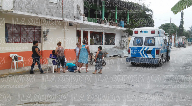 Muere al caer desde la azotea Muere al caer desde la azotea en la calle