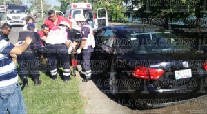 Aparatoso accidente en el bulevar Independencia