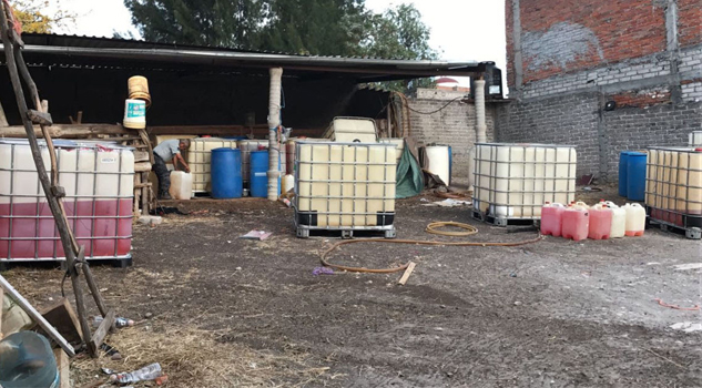 ¡Aseguran 275 mil litros de combustible! Aseguran 275 mil litros de combustible