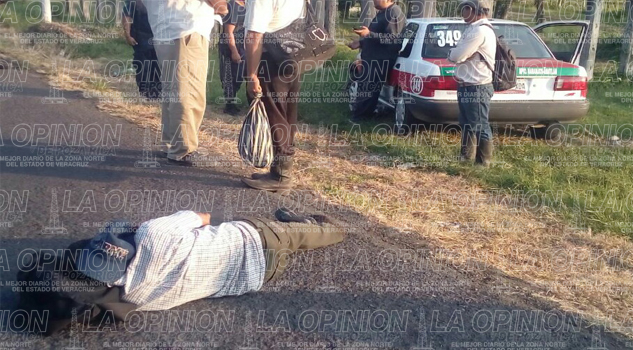 Choca tras atropellar a un anciano Choca tras atropellar a un anciano