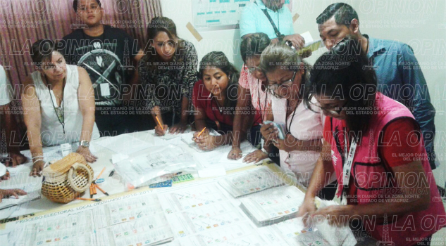 Conteo voto por voto de 85 paquetes electorales Conteo voto por voto de 85 paquetes electorales