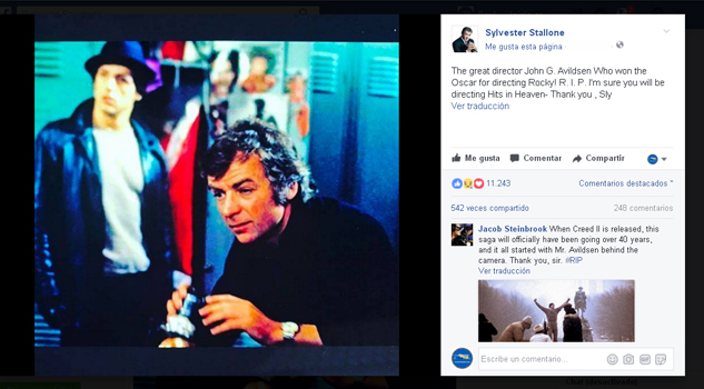 El emotivo mensaje de Sylvester Stallone