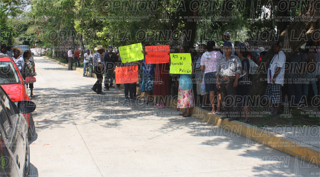 Exigen libertad para detenidos Exigen libertad para detenidos