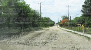 Intransitable el camino al río Pantepec