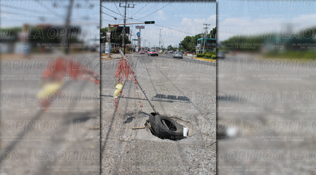 Le meten mano a un problema vial Le meten mano a un problema vial