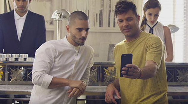 ¡Maluma y Ricky Martin tuvieron ardiente encuentro! Maluma y Ricky Martin tuvieron ardiente encuentro