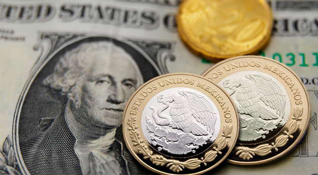 Peso cae ante el dólar 0.86% Peso cae ante el dólar