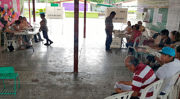 Poca afluencia en casillas básicas Poca Afluencia Colonia División Oriente