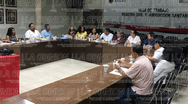 Registro Civil trabaja en conjunto con Jurisdicción Sanitaria