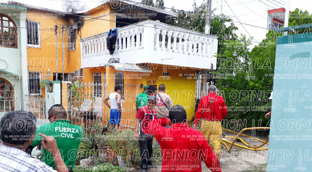Se incendia casa de Mireya Domínguez, en El Vergel Se incendia casa de Mireya Domínguez, en El Vergel