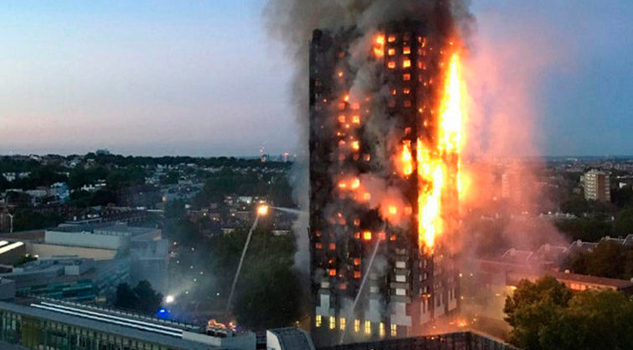 Siete muertos y 74 heridos en incendio en Londres Siete muertos y 74 heridos en incendio en Londres