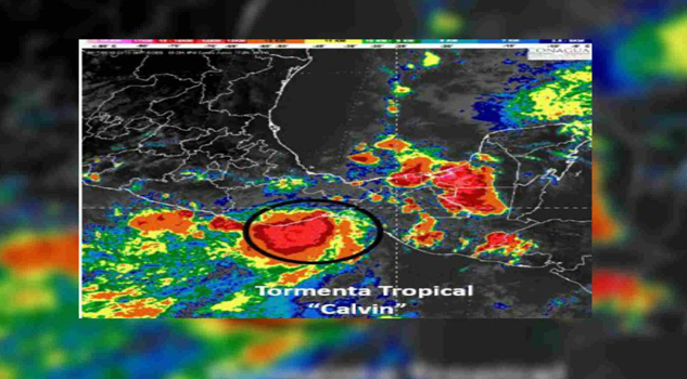 Tormenta tropical ‘Calvin’ amenaza a Oaxaca Tormenta tropical ‘Calvin’ amenaza a Oaxaca