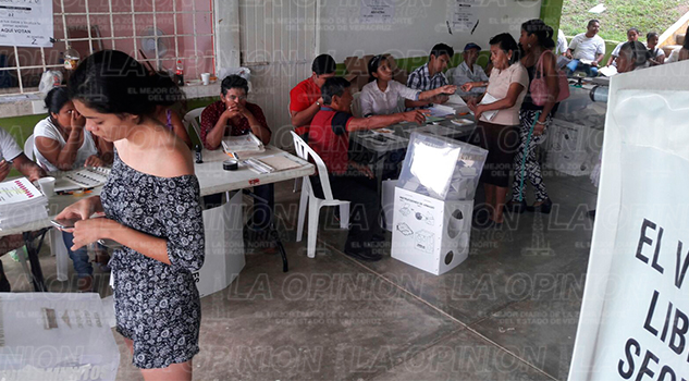 Votación en la casilla 3120 va con normalidad Votación Casilla 3120 Con Normalidad