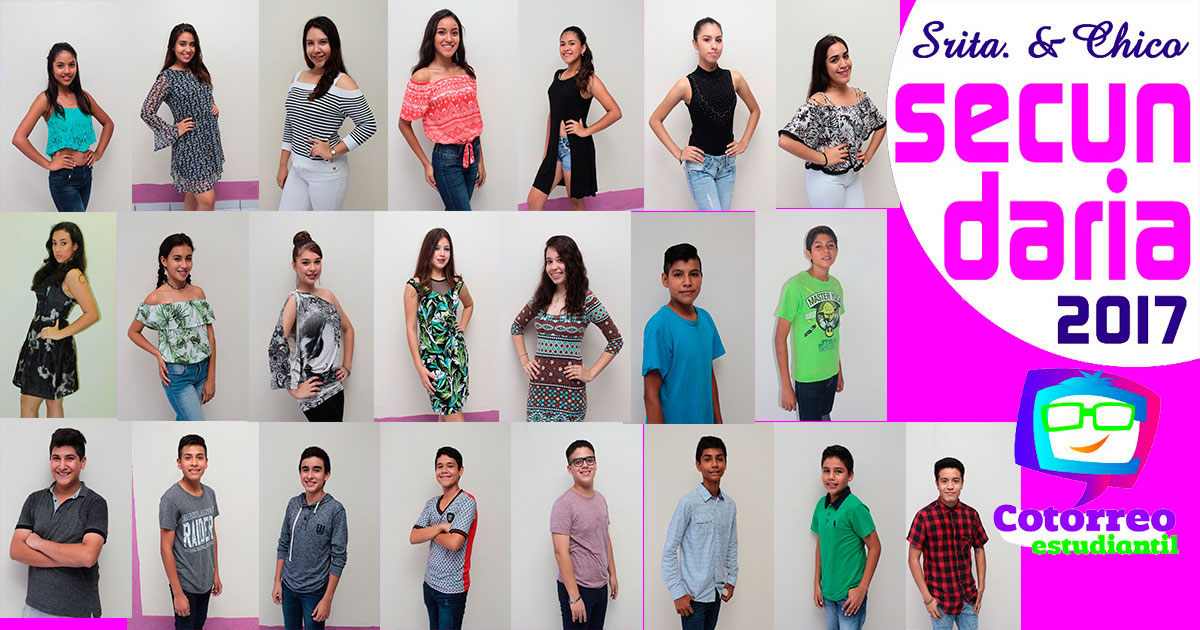 Mañana inicia el certamen Señorita y Chico Secundaria 2017 certamen señorita y chico secundaria 2017