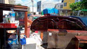 Desalojó a su ex cuñada por no pagar renta, en Los Mangos.