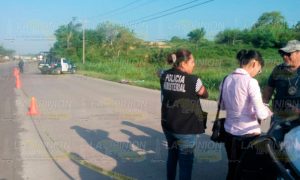 Tiran cuerpo mutilado en libramiento de Tuxpan