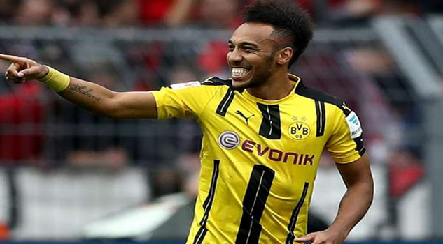 El Borussia Dortmund cuenta con Aubameyang 10