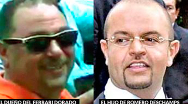 ¿Quién pasea un Ferrari dorado en Montecarlo? ¿El hijo de Romero Deschamps, el de Lula, un jeque? 11