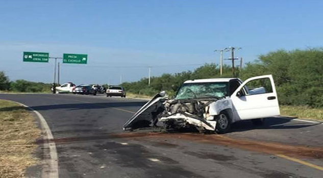 Mortal encontronazo en China NL ACCIDENTE CHINA NUEVO LEON