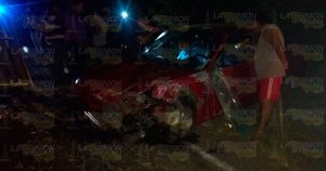 Terrible choque en El Progreso