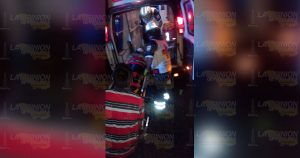 Terrible choque en El Progreso