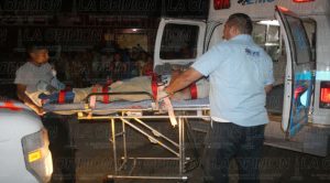 Derrape brutal dos lesionados