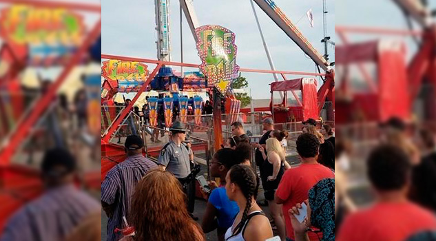 Falla en juego mecánico mata a uno y hiere a 7 en Ohio Falla Juego Mecánico