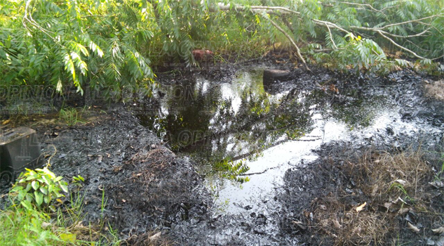 Fuga de aceite en Puerta 7 Fuga de aceite en Puerta 7