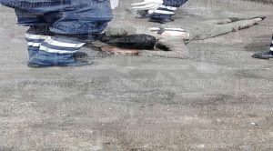 Grave al caer del elevador