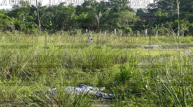 Hallan cadáver en un pozo petrolero de La Grandeza, Papantla