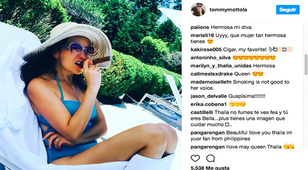 La foto de Tommy Mottola que molestó a los fans de Thalía La foto de Tommy Mottola que molestó a los fans de Thalía