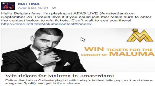 Maluma se vuelve “Lord Geografía”